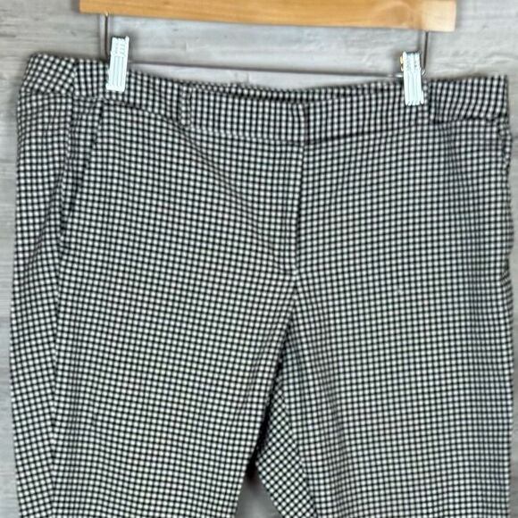 Michael Kors Gingham Plaid Trousers - Picture 4 of 7